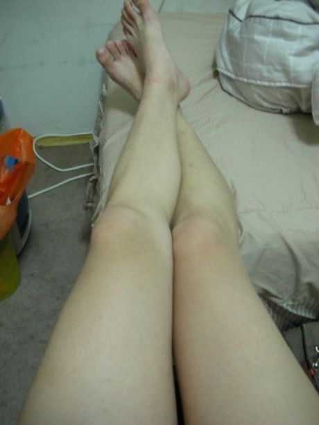 face quite unique but she knows how to pose and tease