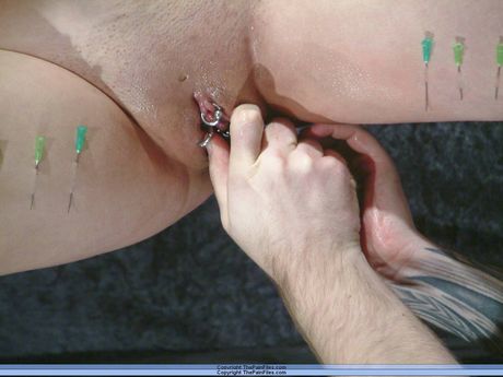 Asian babe with big melons toying her pussy with a dildo in a solo scene