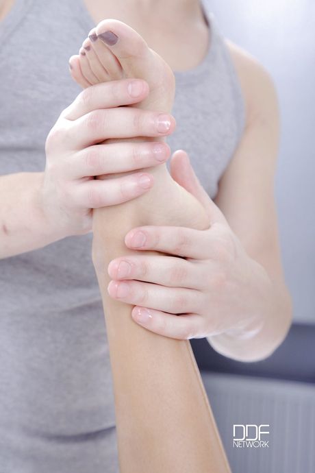 Slender asian dark hair teen Veiki in sexy panties hard fucked in bald pussy after sucking cock